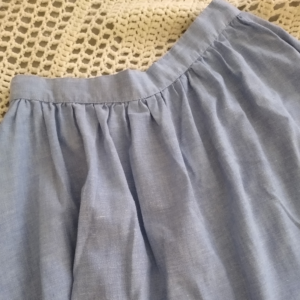 Vtg 70s Prairie Skirt - Picture 6 of 7